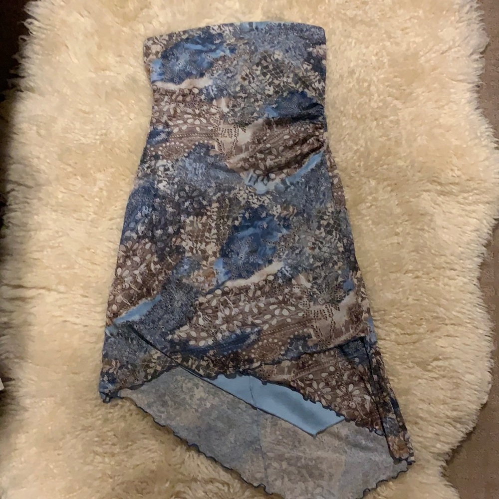 Tube top dress